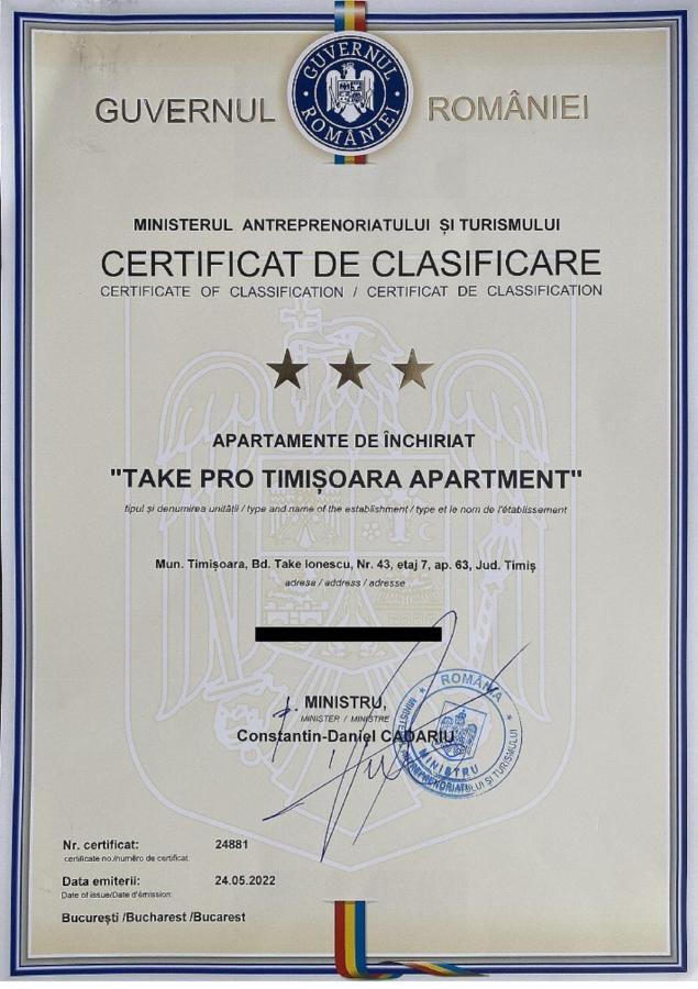 Take Pro Timisoara Apartment Exterior foto
